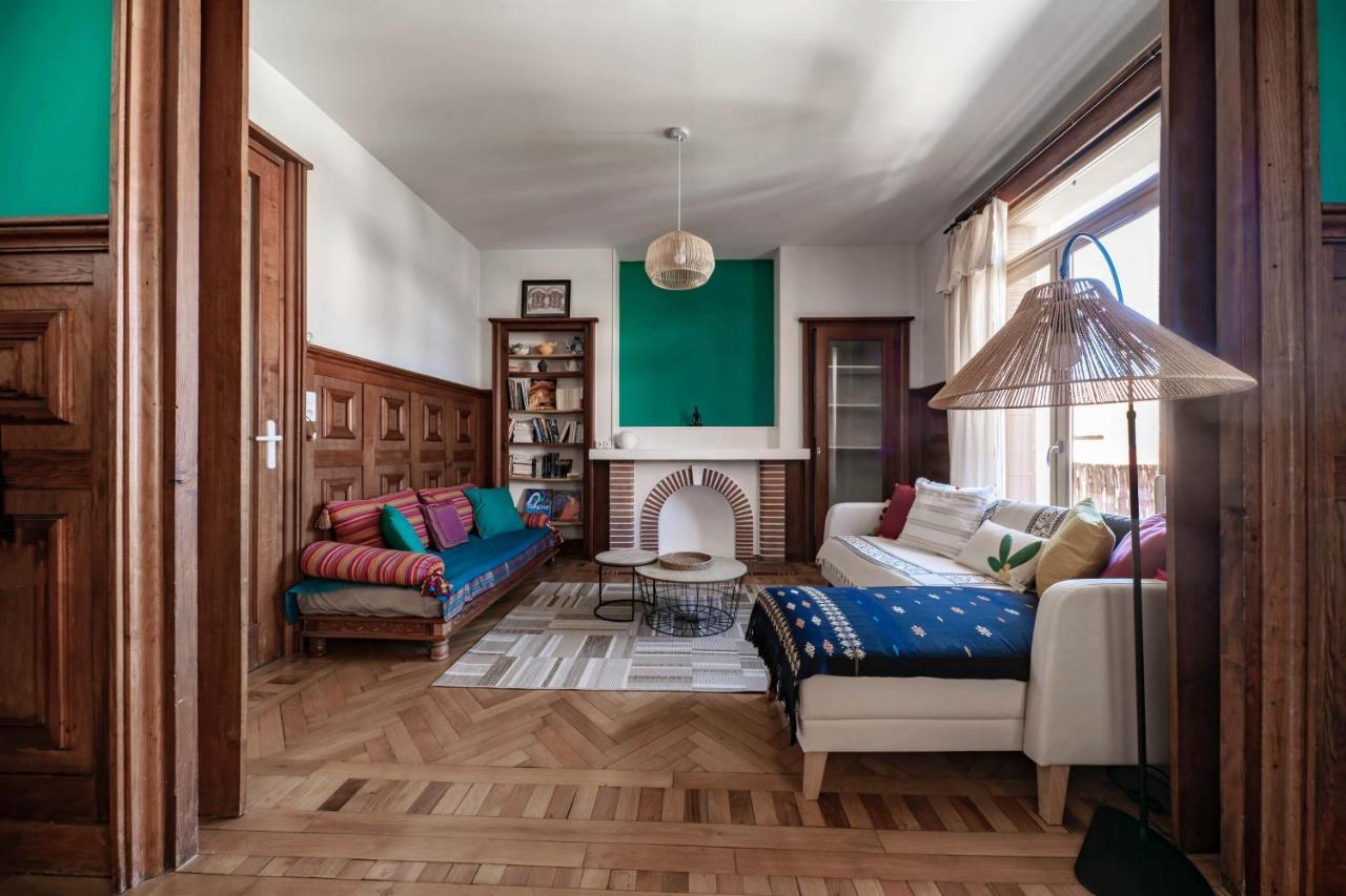 Le Belfort - Grand Appartement Avec Terrasse Et Parking Prive Vichy Kültér fotó